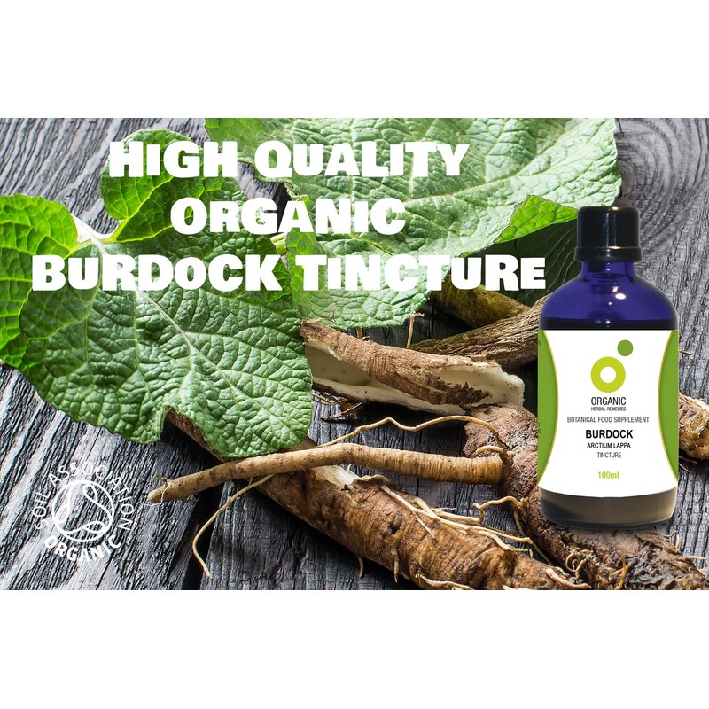 Organic Herbal Remedies 100 ml Burdock Tincture