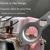 Grinder Spanner Wrench | Adjustable Spanner Thickened Maintenance Tool |