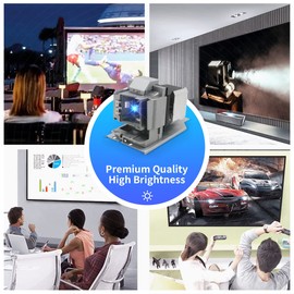 Gzwog for SP-LAMP-092/SP-LAMP-088 Premium Quality Replacement Projector Lamp Bulb with Housing for INfocus IN3130a Series IN3134a IN3136a IN3138HDa IN3138HD Projectors