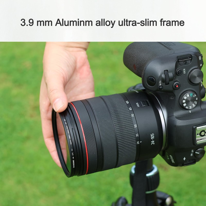 RAYWOWO 20 Layer Coated Circular Polarizing Filter(CPL), Nano Polarizer Filter