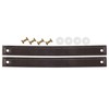 Dritz Home 44309-2 Faux Leather Handle Set, 10-Inch , Brown