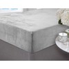 Coral Fleece Fitted Bed Sheet Only 30cm Deep, Premium Quality