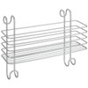 Metaltex Hanging basket Radius, Metal, Silver, 33 x 13 x