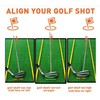 HH-GOLF Golf Alignment Rods, Golf Alignment Stick Corrector Lie Angle