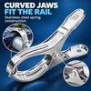 12 Pack Stainless Steel Pool Cover Clips, Heavy Duty Windproof