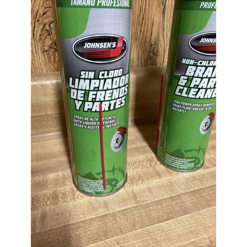 Johnsen's 2 Pack Johnsen Brake Cleaner Original Formula Non-Chlorinate