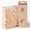 SuperBee Beeswax Bread Bag & Food Storage Bag, Medium Hexagonia