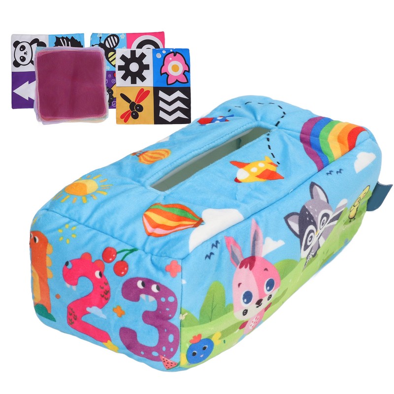 Tissue Paper Toy Wrinkle Learning Simulating Finger Exercises Soft Scarf