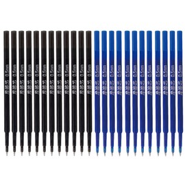 30 Pcs Erasable Pen Refills Black Ink 0.5mm Gel Pen Refills Fine Point Erasable Gel Ink Pens Replacement Refill for Erasable Retractable Pens (30Pcs Black Ink)