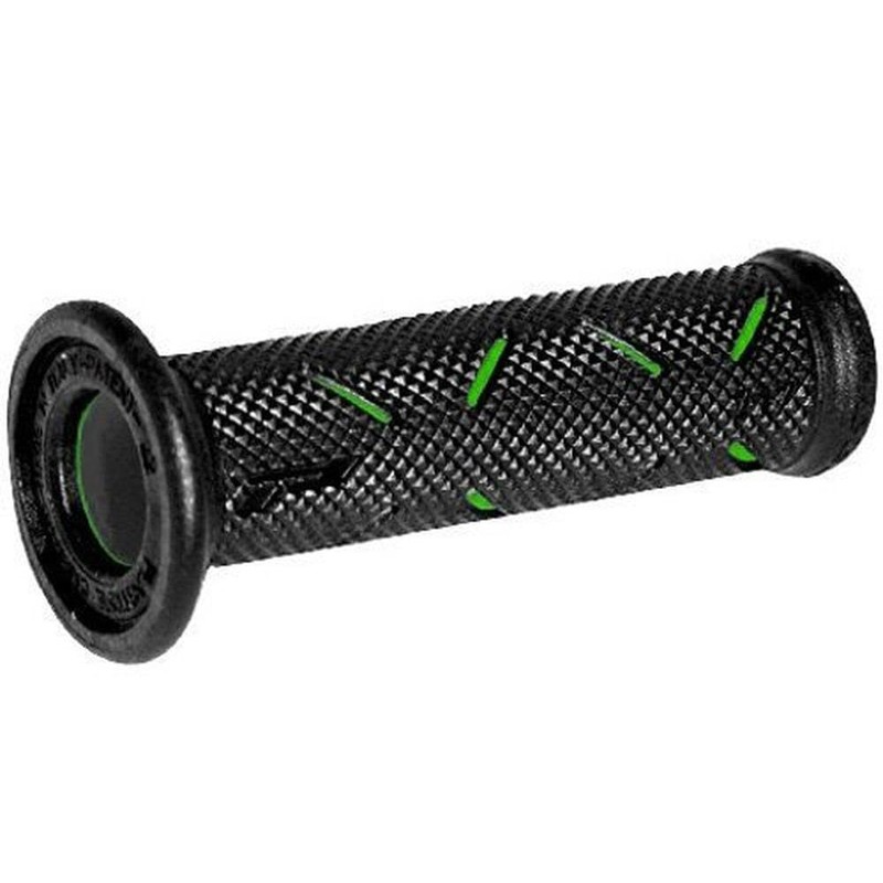 Progrip 717BlackGreen 717 Superbike Grips,Black/Green