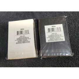 Lot 2 KJV Holy Bible King James Version Red Letter Edition Blk&Wh New Sealed 4x3