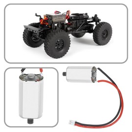The Lord of The Tools 050 66T Brushed Motor Compatible with Axial SCX24 AXI0002 AXI0001 AXI90081 AXI0004 1/24 RC Car Motor with Motor Mount & Screws