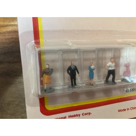 IHC HO Scale Mini Things Seated People  IHC #42-3301 Vintage NOS Model Railroad