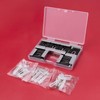 12 Pack Metal Mirror Holder Clips, Steel Heavy Duty Frameless