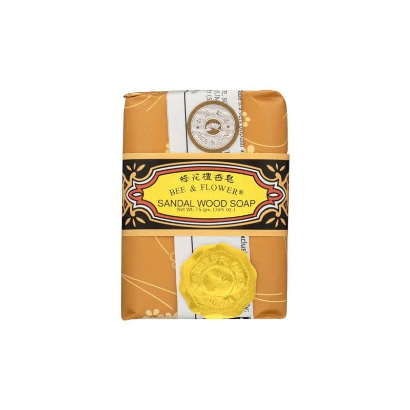 Bee & Flower - Chinese Sandalwood Soap 2.65oz - 12/case
