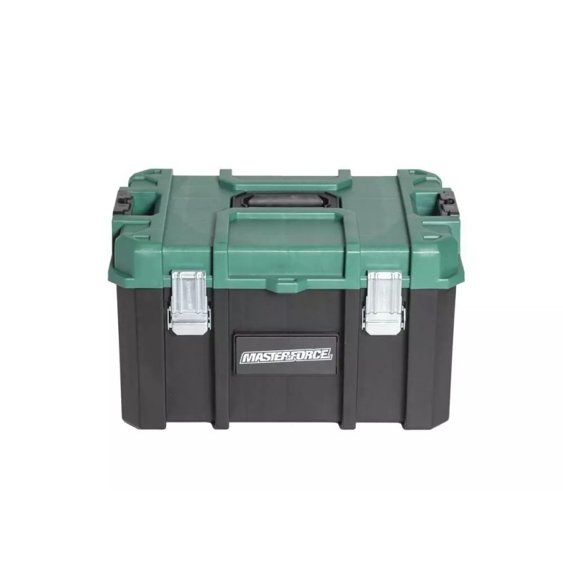 Masterforce 21" Heavy Duty Polypropylene Modular Interlocking Deep Tool Box