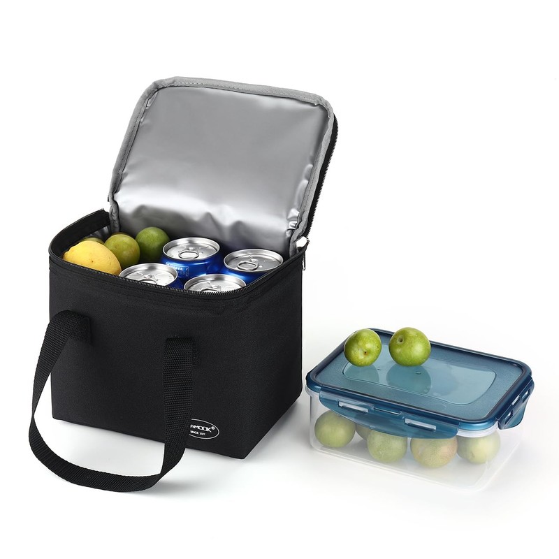 TEAMOOK Small Cool Bag Leakproof Waterproof Soft Insulated Lunch Bag