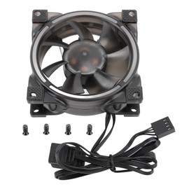 80mm PWM 5V ARGB Case Fan MFDB Hydraulic Bearing PWM Intelligent Temperature Control 800‑2500RPM 7 Blades PC Case Fan
