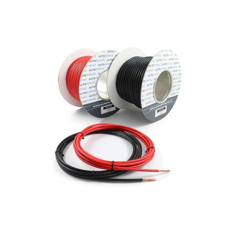 70 AMP Rated 10mm² 8 AWG Single Core Stranded Copper