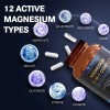 Complejo De Magnesio 12 En 1 Con 120 Caps 700mg