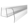 CRL P995WS Clear Bottom Wipe with Drip Rail for Cambridge