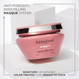 Kérastase Mascarilla Chroma Absolu, Cabello Teñido, Tratamiento Intensivo, Color más Duradero, 200 ml