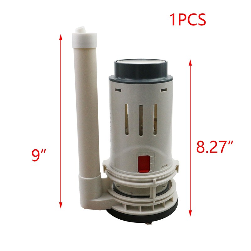 T Tulead Toilet Flush Valve 3-Inch Dual Flush Valve 210mm/8.27"