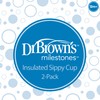 Dr. Brown's Milestones - Vaso aislado con boquilla dura, color