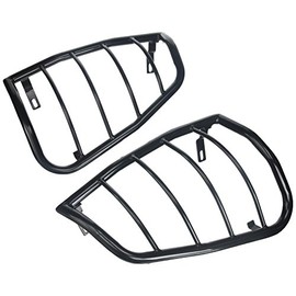 MaxMate Compatible with 2005-2015 Toyota Tacoma 2pcs Black Taillight Covers Tail Light Guards (Mounting Hardware & Instruction Included) | WBT80838