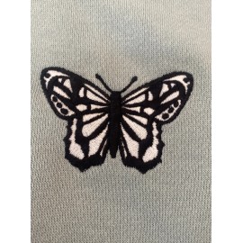 Wild Fable Oversized Sweatshirt With Butterfly Size Medium