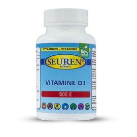 Seuren Nutrients | Vitamin D3 1000 ie 400 Tablets | high dose | for Bones, Teeth & Immune System Annual Pension