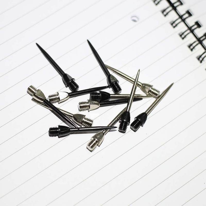 Tobeit 12 Pieces Metal Steel Dart Tips 4 Sets Interchangeable