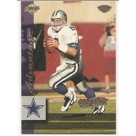 Troy Aikman 1999 Collector's Edge Advantage Gold Ingot Card #40
