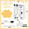 “What‘s Your Hockey Name” Party Game Set - Interactive Double-Sided