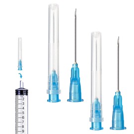 Dispensing Tube, Laboratory Accessory Dispensing Tube, Refill Tube, Test Tube, Dosing Tube for Science Laboratories, Syringe Needles, Dosing Tubes, Injection Needles, 50 Pieces
