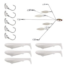 YUM Scottsboro Swimbait 3.5" Kit Sight Minnow 3.5"