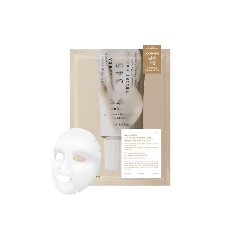 Dr.Althea 345 Relief Cream Mask (4 unidades)