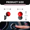 yorpyep Push Start Button Cover, Cool Joystick Pull Down Engine