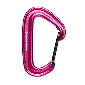 BLACK DIAMOND Miniwire Carabiner, Ultra Pink