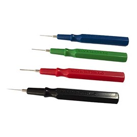 BUZZUFY Boley Range of 4 Oils with Different Sizes for Watchmakers, Multicoloured/Ocean Tides, M, Modern, Ocean Tides, Modern