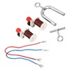 Hoof Shaped Electromagnet Horseshoes Electromagnet for School Physics Experiment