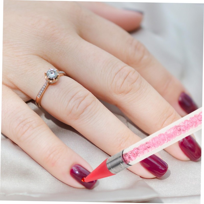 OHPHCALL Dual-head Drill Pen Set for Nail Art Rhinestone Tools