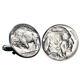 American Coin Treasures Buffalo Nickel Cuff Links