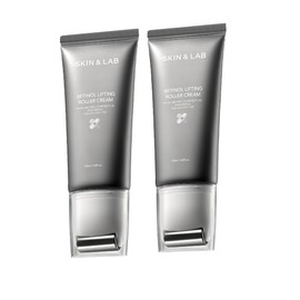 SKIN&LAB (スキンアンドラブ) Retinol Lifting Roller Cream 50ml 2-piece Set