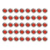 LOVLY 50pzs Plafones Led Cromado Para Camión Trailer Micro 24v
