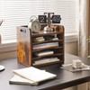 YMYNY Desktop File Organizer with Handle, Document Letter Mail Tray