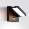Lustrlach Outdoor Motion Sensor Wall Light for House LED Modern