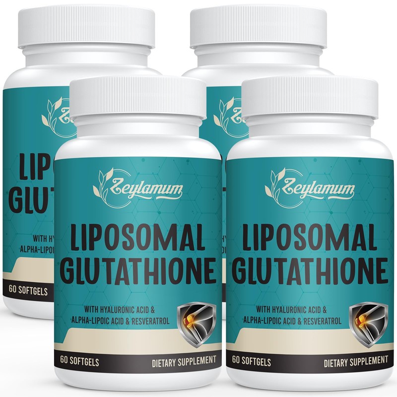 Zeylamum Cápsulas Blandas De Glutatión Liposomal De 2400 Mg, Máxima