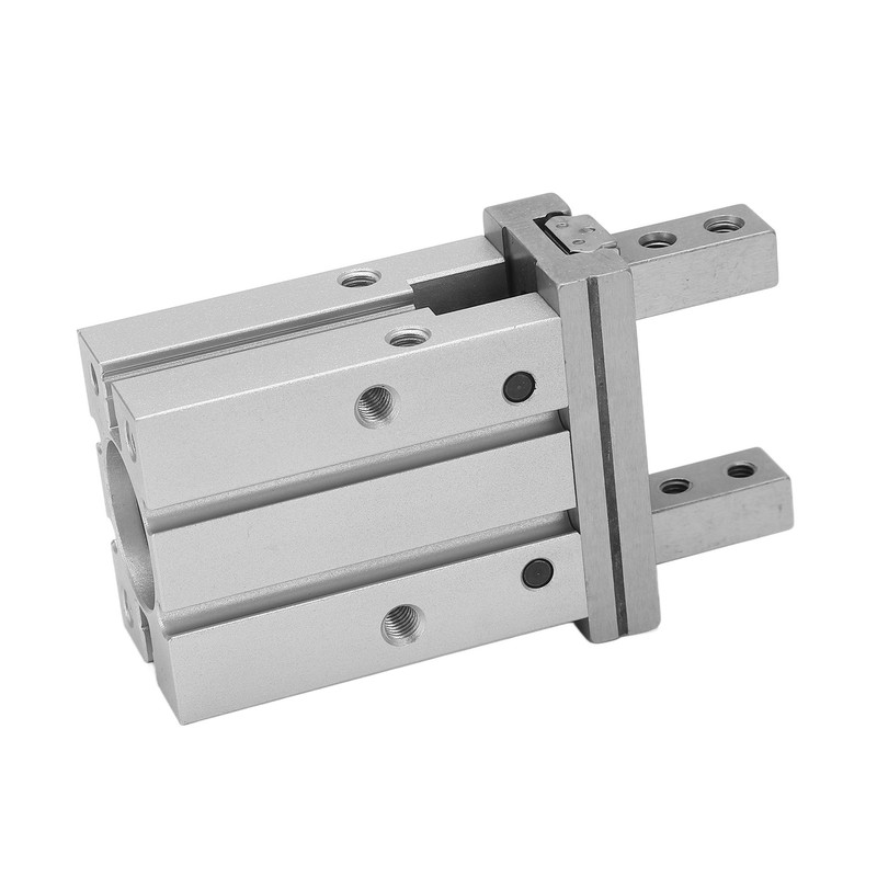 Air Pneumatic Parallel Gripper SMC Type Small Finger Cylinder Inlet