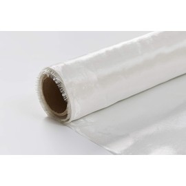 Nansheng 2.6 Oz. Fiberglass Fabric Cloth Mesh, 50" x 10 Yards, Fiberglass Mat Material Roll Woven Roving for Tub Shower Boat Pool Repair (125 Sq.Ft.)